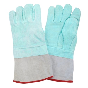 Gants de travail d'hiver en cuir de vachette fendu, gants de sécurité pour le soudage, paume renforcée pour les travailleurs, visibilité optimale, faible résistance - Product Image 5