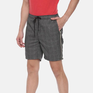 Shorts de bain décontractés en toile respirante à séchage rapide, écologiques, avec logo personnalisé et motif uni - Product Image 2