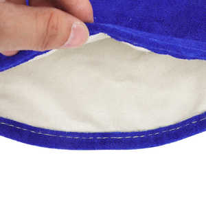 Guantes de Trabajo para Soldador Resistentes al Calor Extremo, Más Vendidos, de Alta Calidad, Transpirables, de Cuero, para Soldadura - Product Image 6