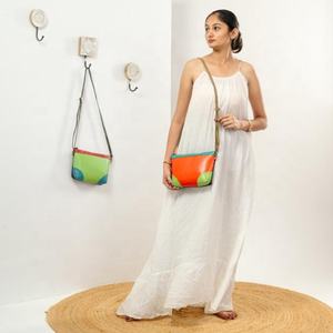 Bolso de mano de lujo para mujer personalizable de cuero genuino Vintage bohemio Rock moda Correa única portátil de moda para el verano - Product Image 6