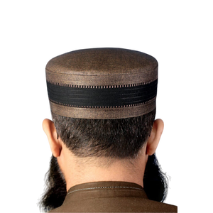 Custom Logo Quswa Kufi Muslim <b>Cap</b> Prayer Hat Polyester Cotton Wholesale <b>Men</b>’s Islamic Headwear New Design - Product Image 1