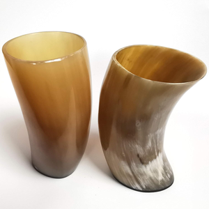 New Arrival Design High Quality Hand Finished Natural Viking Drinking Horn Beer Glass From India by RF Cafts - Product Image 4
