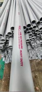 Tuyau de drainage en PVC SWR de 4 pouces, 3 mètres, gris clair, type A, raccord annulaire pour systèmes d'évacuation des déchets résidentiels et commerciaux à haut débit - Product Image 4