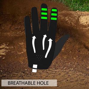 Gants d'équitation de motocross durables | Gants MX haut de gamme | Gants de vélo de montagne toutes saisons pour les cyclistes 128 - Product Image 5