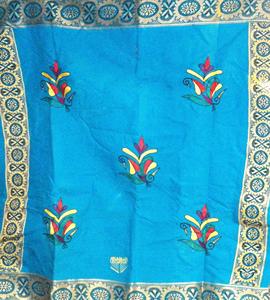 Intorica, vestido de noche ecológico de lujo para mujer, bordado Esmeralda, tela Dobby peinada, tejido orgánico, transpirable, para bodas - Product Image 4