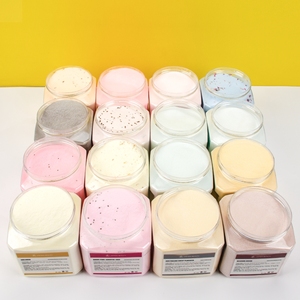 JMFREE Vente en gros 400g <span class=keywords><strong>de</strong></span> gelée blanchissante Peel Off Masque <span class=keywords><strong>pour</strong></span> <span class=keywords><strong>le</strong></span> <span class=keywords><strong>visage</strong></span> et <span class=keywords><strong>le</strong></span> corps Soin <span class=keywords><strong>de</strong></span> la peau en cristal Masque en gelée à la vitamine C en poudre - Product Image 6