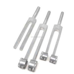 Juego de Diapasones Manuales de Aluminio para Diagnóstico Médico C128 C256 C512 Color Plata Quiropráctica Neurología CE ISO OEM Medivolve - Product Image 1