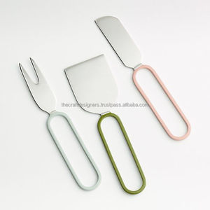 Ensemble de couverts à fromage en métal de haute qualité, adapté aux occasions spéciales, offrant une grande stabilité et une coupe de précision - Product Image 5