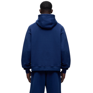 Sweat à capuche unisexe personnalisé avec logo surdimensionné, en molleton, style streetwear décontracté, fournisseur de vêtements en gros - Product Image 2