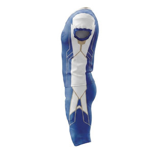 Tenue d'équipe de football américain haut de gamme, chemise et pantalon en polyester imprimés par transfert thermique, vêtements de sport personnalisés pour adultes, entraînement et matchs - Product Image 3