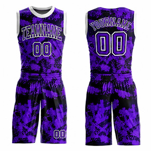 Camiseta de Baloncesto Unisex sin Mangas, 100% Poliéster, Transpirable, Estampada, Tallas Grandes, Diseño Nuevo, Alta Calidad, Venta al Por Mayor de Fábrica OEM - Product Image 4