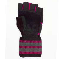 Gants de sport demi-doigts en PU pour la gym et le fitness, avec sangle de poignet réglable et boucle antidérapante, unisexe, 0,5 kg