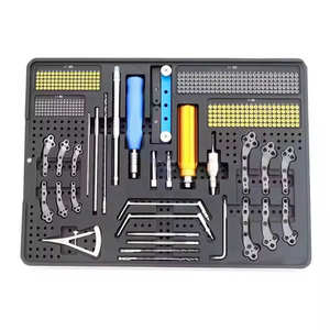 Juego de Implantes TPLO de Titanio Dafinki 2.0/2.4/2.7/3.5mm, Instrumentos Multiaxiales AO, Placas Veterinarias de Bloqueo de Surgiright Instrument - Product Image 3