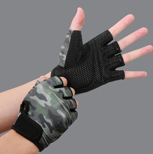 Non Slip Training Gym Gloves for Men and Women with Breathable Fabric and Palm Padding Gym Gloves Workout Weight Lifting Gloves - Product Image 3
