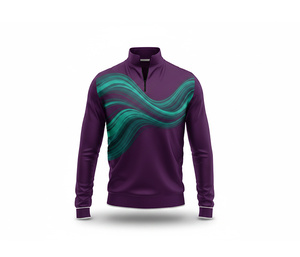 OEM ODM Sublimation Water Zip <b>Jacket</b> Supplier <b>Jacket</b> Manufacturer <b>Men</b> Women Youth Sportswear Quick Dry Team <b>Pullover</b> - Product Image 2