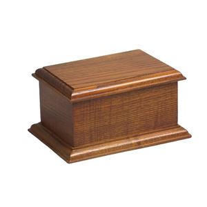 โกศไม้วอลนัทสำหรับเผาศพเถ้ามนุษย์ทำด้วยมือไม้เนื้อแข็งโกศตกแต่งไม้โกศสำหรับผู้ใหญ่เพศชายและเพศหญิง - Product Image 1