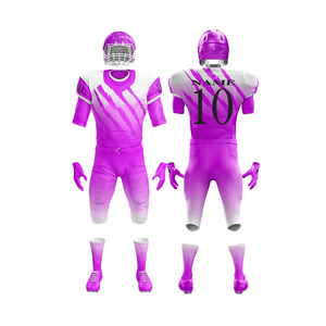 Customized Professional American Football Uniform Custom Sublimated Adult American Football Uniforms Made in Pakistan OEM - Product Image 6