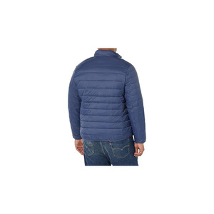 <b>Men</b>’s Water-Resistant Puffer <b>Jacket</b> <b>Lightweight</b> Thermal Insulated Coat, Stand Collar Zip-Up Winter Wear for <b>men</b> - Product Image 2
