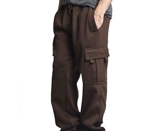 Pantalon de travail tactique, pantalon de randonnée, streetwear, design moderne, pantalon chaud à jambes larges, polaire d'hiver, vintage, respirant, pantalon cargo avec poches - Product Image 5