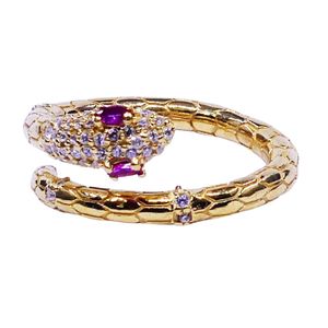 Wedding Wear 925 Sterling <b>Silver</b> Gold Plated Jewelry Ruby White Topaz Gemstone Women Wear Classic <b>Ring</b> - Product Image 6