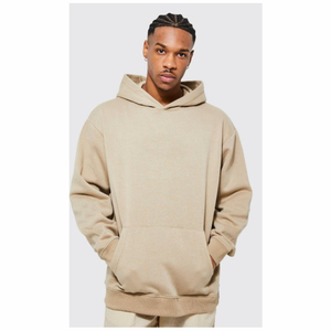 Sweat à capuche pour homme de qualité supérieure, 100% coton, nouveau style, broderie en molleton, automne, style streetwear, manches longues - Product Image 1