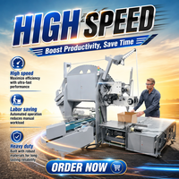 Emballageur de cartons automatique ZX450 / Une machine multi-usages fait tout / Emballage amélioré / Post-pressage automatisé plus rapide et plus intelligent