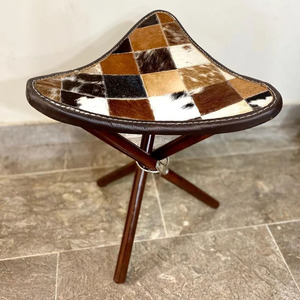 Taburete de caza plegable de cuero premium, proveedor al por mayor, OEM, marca personalizada, muebles de calidad de exportación a bajo precio - Product Image 4