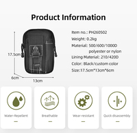 Sac de Ceinture Tactique OEM en Gros pour Gadgets, Étui EDC, Pochette Téléphone, pour Survie en Extérieur, Sécurité, Patrouille et Entraînement