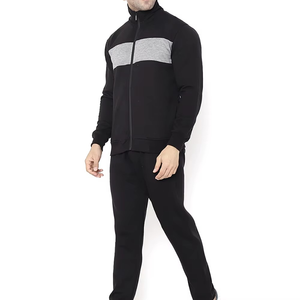 Contrast Color Panel Design Made Stand Collar Men's Tracksuits Latest Edition Hot Selling Bulk Order Premium Sale <b>Track</b> <b>Suit</b> Men - Product Image 3