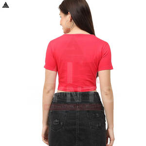 เสื้อครอปท็อปผู้หญิงคุณภาพสูงสั่งทำโลโก้ได้ ราคาส่งจากโรงงาน ผลิตภัณฑ์ใหม่ วัสดุดีที่สุด ราคาถูก - Product Image 2