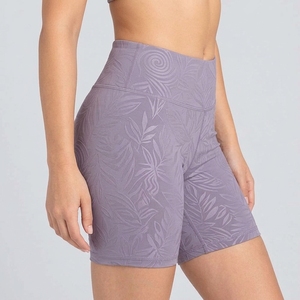 Custom women <b>pole</b> <b>dance</b> sticky shorts designed for training with secure grip soft fabric flexible fit breathable training use - Product Image 5