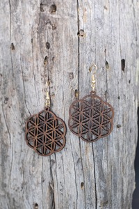 Pendientes de Madera Cortados con Láser, Hipoalergénicos, Ideales para Piel Sensible, Artículo de Venta al por Mayor Directo de Fábrica Personalizable - Product Image 4