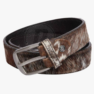 Cinturones de Cuero con Pelo, Precio al por Mayor, Casuales, de Alta Calidad, Ligeros, Ecológicos, con Hebilla de Acero, Hechos en Pakistán - Product Image 3