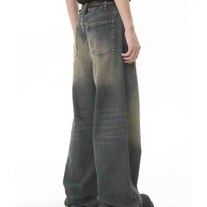 Pantalones Vaqueros de Verano para Hombre, Diseño Moderno, Tejido Recto, con Botones, Precio al por Mayor, Nueva Colección - Product Image 5