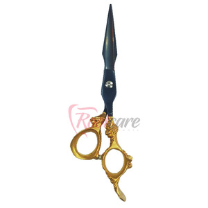 Tijeras de peluquería Rootcare de alto rendimiento, tijeras de corte para barbería, tijeras de entresacar con agarre equilibrado para un uso cómodo. - Product Image 3