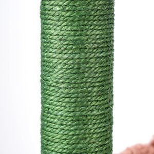 37.4" Cactus <b>Cat</b> Tree <b>Tower</b> with Twin <b>Cat</b> Condos for Indoor, All-in-One Activity Center with <b>Cat</b> <b>Scratching</b> Post Cozy toy balls - Product Image 3