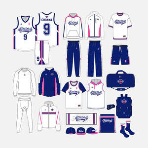 Ensemble d'uniformes de basketball réversibles unisexes en gros – Maillot et short personnalisés pour équipe, respirants, grandes tailles - Product Image 1