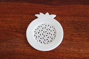 Porte-savon en marbre blanc, accessoire de salle de bain élégant pour la décoration de la maison, du bureau ou de l'hôtel - Product Image 2