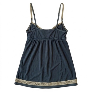 Camiseta sin mangas personalizada para mujer, cuello halter, ajustada, acanalada, al por mayor, marca privada, para fiestas, uso casual de verano - Product Image 1
