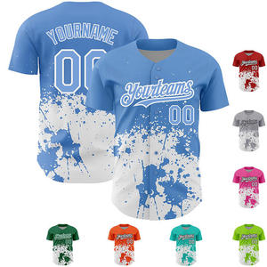 Custom Baseball Jerseys Stitched Button Up Personalized Men Women Youth Team Uniform OEM ODM Wholesale Sportswear Manufacturer - Product Image 6