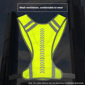 Pantalones Cortos Deportivos Reflectantes LED Impermeables de Alta Visibilidad, Estilo Nuevo, Suministro de Fábrica, de Seda/Algodón, UPF 50, Secado Rápido, Corte Holgado - Product Image 3