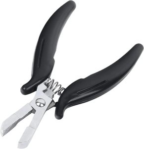 Alicates para extensiones de cabello de acero inoxidable de 5.5 pulgadas, herramienta manual para instalar y remover enlaces de queratina. - Product Image 2