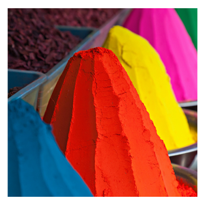 Poudre de couleur Holi, large gamme de couleurs néon et végétales, emballage en vrac multicolore, fournisseur d'exportation Inde, célébrations du festival Holi - Product Image 1