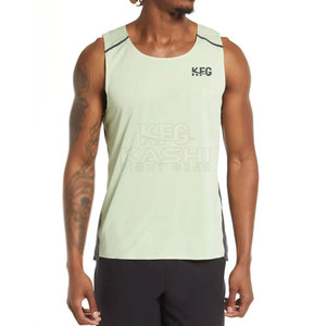 Camiseta deportiva sin mangas para hombre, de material elástico y duradero, diseño ajustado para gimnasio, culturismo y fitness. - Product Image 2