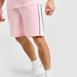 Conjunto Deportivo para Hombre Estilo Urbano, Shorts de Verano Transpirables, Conjunto de 2 Piezas con Manga Corta, Tallas Grandes, con Servicio OEM - Product Image 4