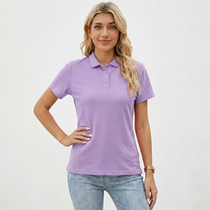 เสื้อโปโลผู้หญิงสำหรับเล่นกอล์ฟ ผลิตแบบ OEM ODM รับผลิตแบรนด์ส่วนตัว ซับเหงื่อ แห้งไว โรงงานผู้ผลิตและจำหน่าย - Product Image 4