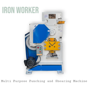 7 in 1 Ironworker <b>Machine</b> Hydraulic Punching Shearing Notching Multi Function <b>Machine</b> Semi Automatic Heavy Duty Metal Equipment - Product Image 1