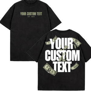 Camisetas de streetwear para hombre, extragrandes, informales, de algodón, transpirables, de tela suave, pedidos al por mayor disponibles. - Product Image 4