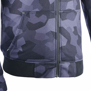 Sudadera con Capucha Corta y Holgada de Lujo para Hombre, Personalizada con Logotipo Bordado, de Felpa Ecológica de Algodón/Poliéster de Alto Gramaje - Product Image 5