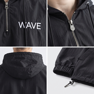 Wholesale <b>Men</b> Pullover Windbreaker Hoodie 100% Nylon <b>Lightweight</b> Quater Zipper Hoodie <b>Waterproof</b> Rain <b>Jacket</b> <b>Men</b> Hiking <b>Jacket</b> - Product Image 6